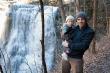 William and Trey Haun at Burgess Falls State Park in Cookeville, TN