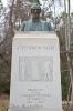 A monument marking the spot Jefferson Davis was captured