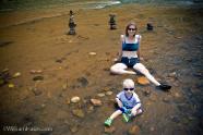 Heidi and Trey in the Flint River